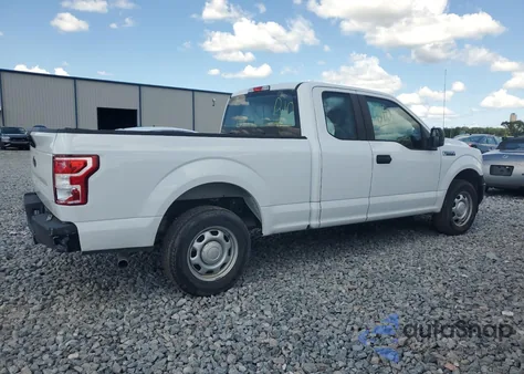 2018 Ford F150 Super Cab из США, поврежденный, VIN 1FTEX1C56JFA47207